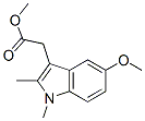 5-Methoxy-1,2-dimethyl-1h-indole-3-acetic acid methyl ester Structure,55133-88-5Structure