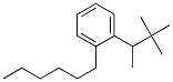 1-(1,2,2-Trimethylpropyl)hexylbenzene Structure,55134-06-0Structure