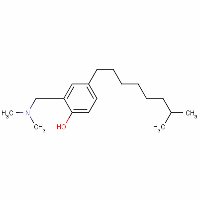 2-[(Dimethylamino)methyl ]-4-isononylphenol Structure,55138-52-8Structure