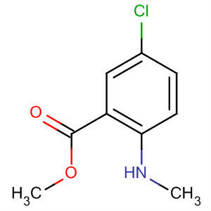 5-Chloro-2-methylaminobenzoic acid methyl ester Structure,55150-07-7Structure