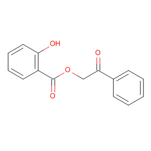 2-Hydroxybenzoic acid phenacyl ester Structure,55153-16-7Structure