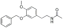 N-[2-[4-methoxy-3-(phenylmethoxy)phenyl]ethyl]acetamide Structure,55161-43-8Structure