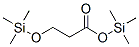 3-[(Trimethylsilyl)oxy]propionic acid trimethylsilyl ester Structure,55162-32-8Structure