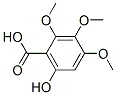 6-Hydroxy-2,3,4-trimethoxybenzoic acid Structure,55162-39-5Structure