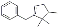 4,5,5-Trimethyl-1-cyclopentenylmethylbenzene Structure,55162-47-5Structure