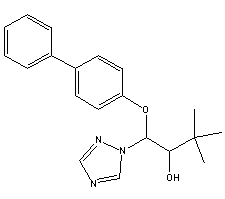 聯(lián)苯三唑醇結(jié)構(gòu)式_55179-31-2結(jié)構(gòu)式