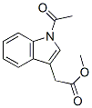 1-Acetyl-1h-indole-3-acetic acid methyl ester Structure,55191-22-5Structure