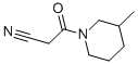 Piperidine,1-(cyanoacetyl)-3-methyl- Structure,551913-44-1Structure