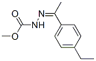 Hydrazinecarboxylic acid,[1-(4-ethylphenyl)ethylidene]-,methyl ester (9ci) Structure,551917-15-8Structure