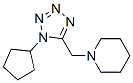 Piperidine,1-[(1-cyclopentyl-1h-tetrazol-5-yl)methyl ]-(9ci) Structure,551933-65-4Structure