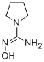 1-Pyrrolidinecarboximidamide,n-hydroxy- Structure,551935-98-9Structure