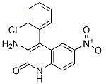 3-Amino-4-(2-chlorophenyl)-6-nitro-2(1h)-quinolinone Structure,55198-89-5Structure