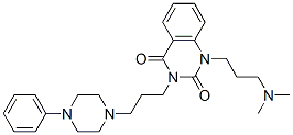 1-[3-(Dimethylamino)propyl ]-3-[3-(4-phenyl-1-piperazinyl)propyl ]-2,4(1h,3h)-quinazolinedione Structure,55211-14-8Structure