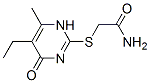 Acetamide,2-[(5-ethyl-1,4-dihydro-6-methyl-4-oxo-2-pyrimidinyl)thio]-(9ci) Structure,552308-93-7Structure