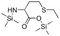 4-(Ethylthio)-2-[(trimethylsilyl)amino]butyric acid trimethylsilyl ester Structure,55255-82-8Structure