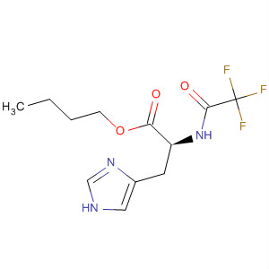 Nα-(trifluoroacetyl)-l-histidine butyl ester Structure,55255-83-9Structure