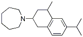 六氫-1-[1,2,3,4-四氫-4-甲基-6-(1-甲基乙基)萘-2-基]-1H-氮雜卓結(jié)構(gòu)式_55256-26-3結(jié)構(gòu)式