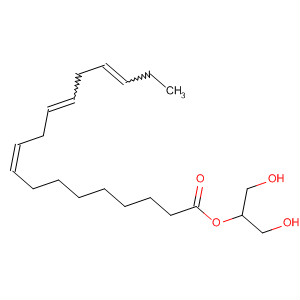 9-[(Z)-2-[(1z,3z)-3-hexenylidene]cyclopropylidene]nonanoic acid 2-hydroxy-1-(hydroxymethyl)ethyl ester Structure,55268-58-1Structure