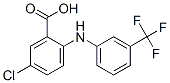 Benzoic acid,5-chloro-2-[[3-(trifluoromethyl)phenyl ]amino]- Structure,55279-15-7Structure