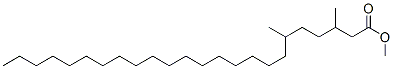 Methyl 3,6-dimethyltetracosanoate Structure,55281-92-0Structure