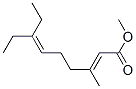 (E)-7-ethyl-3-methyl-2,6-nonadienoic acid methyl ester Structure,55283-21-1Structure