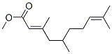 (E)-3,5,9-trimethyl-2,8-decadienoic acid methyl ester Structure,55283-32-4Structure