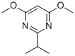 4,6-Dimethoxy-2-(1-methylethyl)pyrimidine Structure,552881-01-3Structure