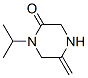 2,5-Piperazinedione,1-(1-methylethyl)-(9ci) Structure,55290-78-3Structure