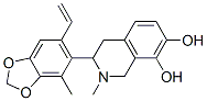 3-(6-Ethenyl-4-methyl-1,3-benzodioxol-5-yl)-1,2,3,4-tetrahydro-2-methyl-7,8-isoquinolinediol Structure,55299-21-3Structure