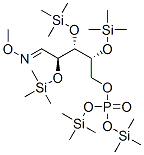 2-O,3-o,4-o-tris(trimethylsilyl)-5-o-[bis(trimethylsilyloxy)phosphinyl ]-d-ribose o-methyl oxime Structure,55319-74-9Structure