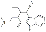 2-[2-(Dimethylamino)ethyl ]-3-ethyl-2,3,4,9-tetrahydro-1-methylene-1h-carbazole-4-carbonitrile Structure,55320-33-7Structure