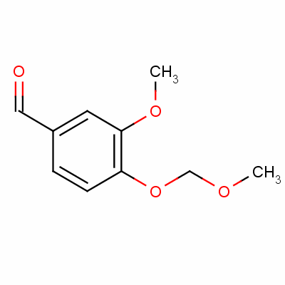 3-Methoxy-4-(methoxymethoxy)benzaldehyde Structure,5533-00-6Structure