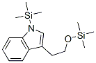 1-Trimethylsilyl-3-[2-[(trimethylsilyl)oxy]ethyl ]-1h-indole Structure,55334-85-5Structure