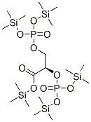 (2R)-2,3-bis[bis(trimethylsilyloxy)phosphinyloxy]propionic acid trimethylsilyl ester Structure,55334-89-9Structure