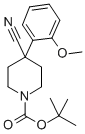 1-N-boc-4-cyano-4-(2-methoxyphenyl)piperidine Structure,553631-31-5Structure