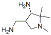 3-Pyrrolidinemethanamine,4-amino-1,5,5-trimethyl- Structure,55372-62-8Structure