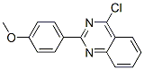 4-Chloro-2-(4-methoxy-phenyl)-quinazoline Structure,55391-00-9Structure