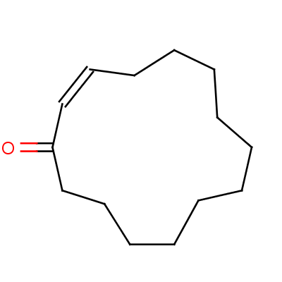 (2E)-1-環(huán)十四碳-2-烯酮結(jié)構(gòu)式_55395-12-5結(jié)構(gòu)式