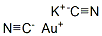 Potassium dicyanoaurate(I) Structure,554-07-4Structure