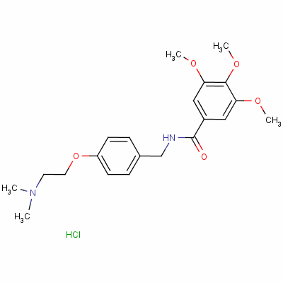 Trimethobenzamide hydrochloride (200 mg) Structure,554-92-7Structure