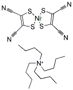 Tetra-n-butylammonium bis(maleonitriledithiolato) nickel(III) complex Structure,55401-12-2Structure