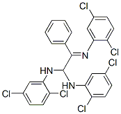 N,n’-bis(2,5-dichlorophenyl)-2-[(2,5-dichlorophenyl)imino]-2-phenyl-1,1-ethanediamine Structure,55429-12-4Structure