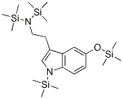 N,n,1-tris(trimethylsilyl)-5-[(trimethylsilyl)oxy]-1h-indole-3-ethanamine Structure,55429-74-8Structure