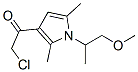 Ethanone,2-chloro-1-[1-(2-methoxy-1-methylethyl)-2,5-dimethyl-1h-pyrrol-3-yl ]-(9ci) Structure,554405-86-6Structure