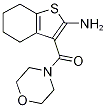 3-(Morpholin-4-ylcarbonyl)-4,5,6,7-Tetrahydro-1-benzothien-2-ylamine Structure,554405-87-7Structure