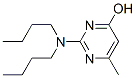 2-(Dibutylamino)-6-methyl-4-pyrimidinol Structure,55447-64-8Structure