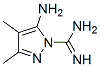 1H-pyrazole-1-carboximidamide,5-amino-3,4-dimethyl- Structure,55457-92-6Structure