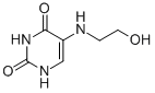 5-(2-Hydroxyethyl)aminouracil Structure,55476-33-0Structure