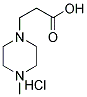 3-(4-Methylpiperazin-1-yl)propanoic acid Structure,55480-45-0Structure