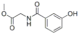 N-(3-hydroxybenzoyl)glycine methyl ester Structure,55493-90-8Structure